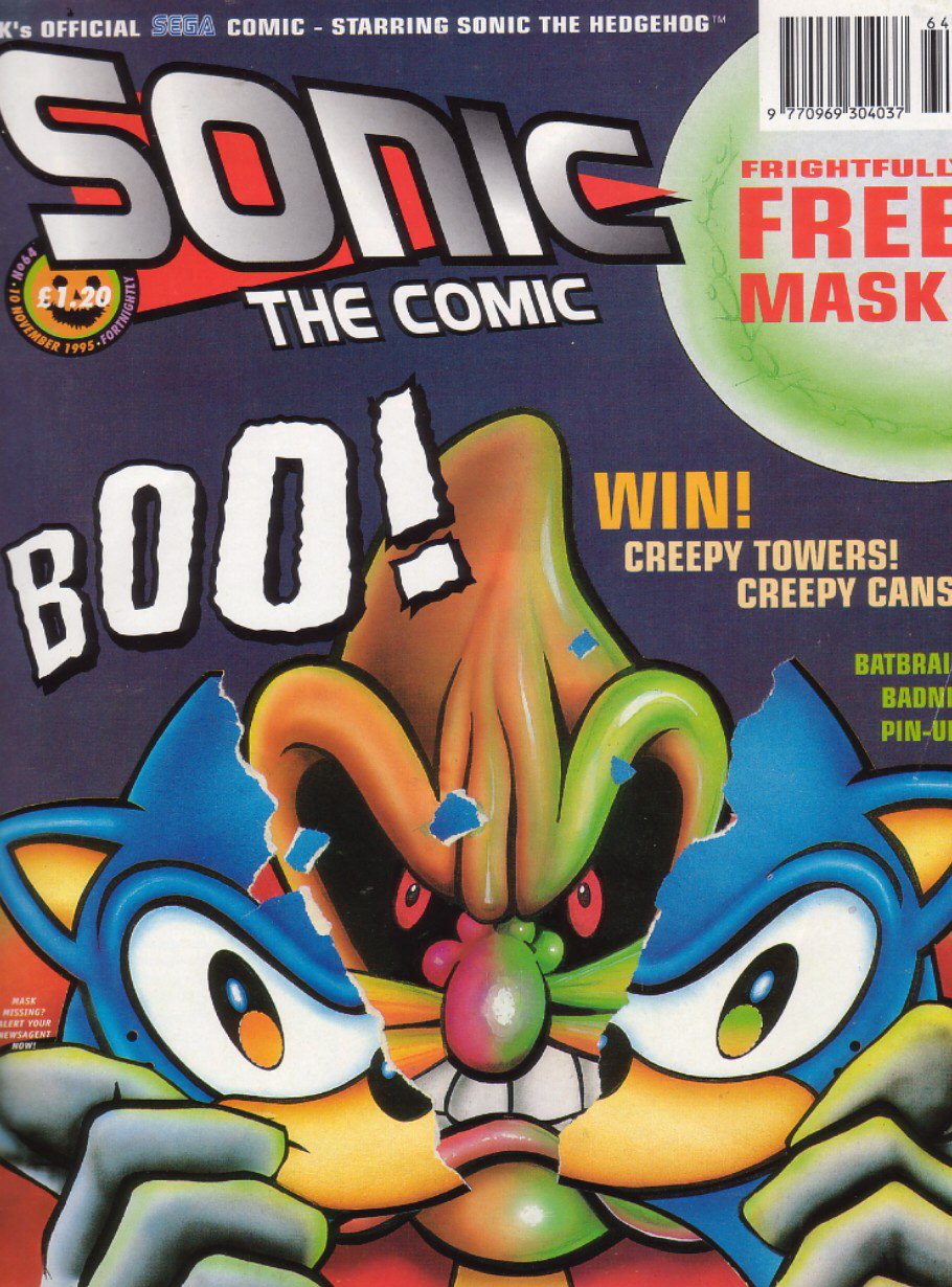 Sonic - The Comic Issue No. 064 Comic cover page